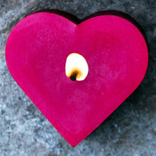 Load image into Gallery viewer, Beeswax Candle - Heart
