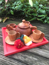 Load image into Gallery viewer, Wooden Tea Set
