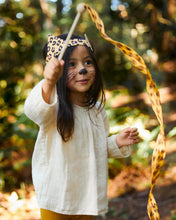 Load image into Gallery viewer, Mini Leopard Silk Streamer and Ears
