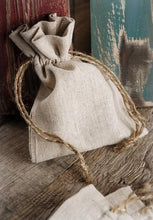 Load image into Gallery viewer, Linen and Hemp Twine Gift Bag
