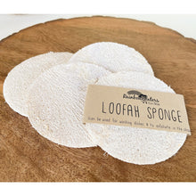 Load image into Gallery viewer, Loofah Sponge and Solid Dish Soap Set
