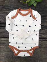 Load image into Gallery viewer, Organic Moon Phase Long Sleeve Onesie
