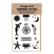 Load image into Gallery viewer, PNW temporary tattoo sheet
