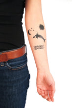 Load image into Gallery viewer, person showing their arms with PNW temporary tattoos on it
