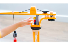 Load image into Gallery viewer, child Playing with plan toys Crane Set
