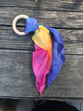 Load image into Gallery viewer, Rainbow Silk Teether
