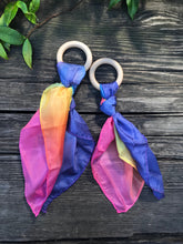 Load image into Gallery viewer, Rainbow Silk Teethers
