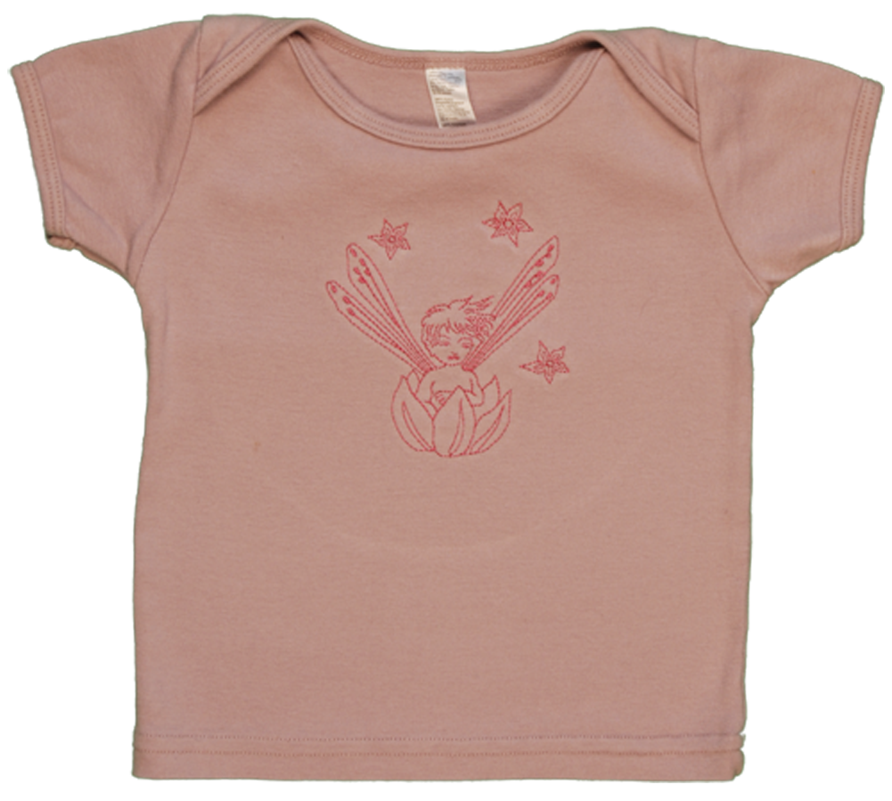TwOOwls Fairy Short Sleeve Tee -100% organic cotton-Made in the USA