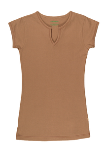 TwOOwls Grey Plum Short Sleeve Tee -100% organic cotton