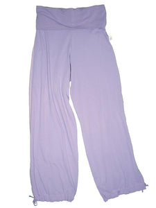 Lavender/Coral Women's Wide Tie Long Pants