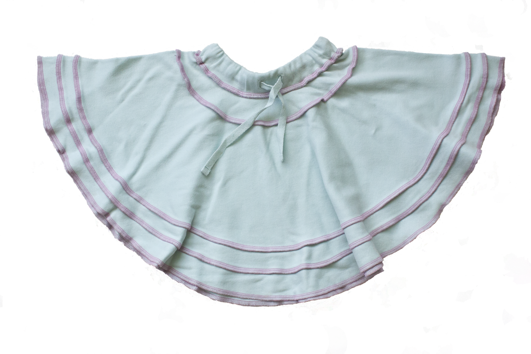 Organic Turquoise Baby ChaCha Skirt