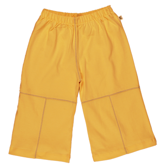 TwOOwls Yellow/Blue Baby Pant -100% organic cotton
