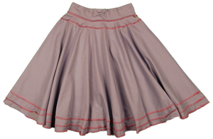 TwOOwls Purple/Pink Kids ChaCha Skirt -100% organic cotton