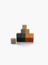 Load image into Gallery viewer, Wooden Mini Blocks Set by sago concepts jungle- 12pcs
