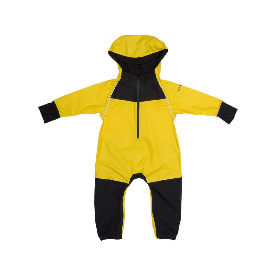Yellow rain suit by Stonz