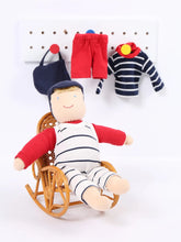 Load image into Gallery viewer, Henry waldorf dress up doll with clothes
