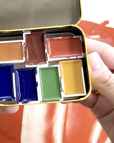 Natural Earth Water Color Paint Kit