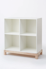Load image into Gallery viewer, Cubby Book Shelf White Milton and Goose
