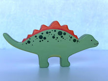 Load image into Gallery viewer, Hand Carved stegosaurus
